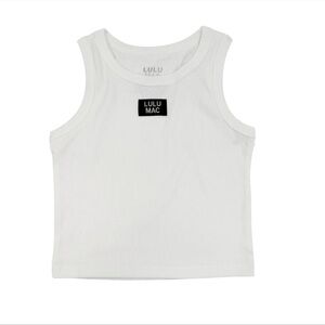 Lulu Mac White Tank Top